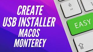 USB Installer macOS Monterey