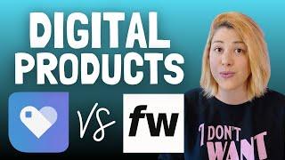 How to Sell Digital Products Online for FREE | Fourthwall VS Payhip