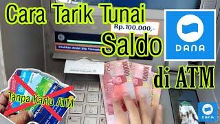 Cara Tarik Tunai Saldo Dana di ATM Tanpa Kartu ATM