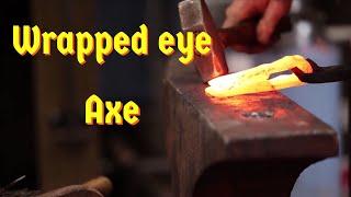 Forging the wrapped eye axe - part 1