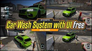 Car Wash System with UI (Free Script Gta V FIveM)