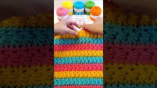 Crochet Star Stitch How To Tutorial #shorts