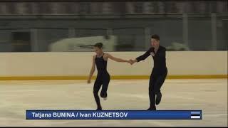Tatjana Bunina/Ivan Kuznetsov Kontrollvõistlus 2020 RD