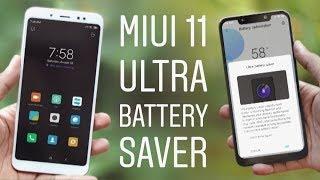 MIUI 11 Ultra Battery Saver Mode Review | MIUI Beta 9.8.1