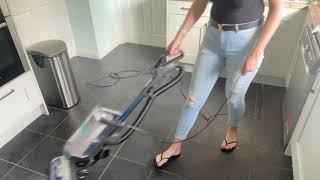 Vacuuming The Kitchen Lots of Natural Mess, Crevice Tools and More