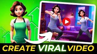 How to Create FREE Viral Video with Viggle AI & Capcut Tutorial