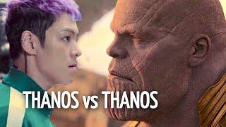 Squid Game Thanos vs Marvel Thanos! (ERB)