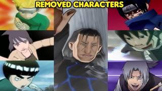 All Removed Characters From Naruto Ultimate Ninja Games (All Unused Characters For Storm Games)