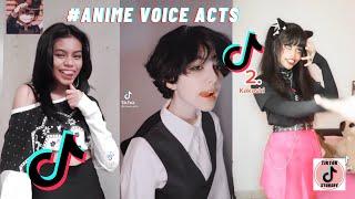 Anime voice acts | Anime Boys on tiktok | Compilation 2021 (ikodane, baka, chotto-eroi...)