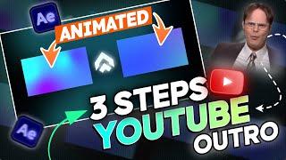 How to make Animated Youtube END SCREEN in 03 Easy Steps