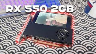 ВИДЕОКАРТА ЗА 3К РАЗМЕРОМ СО СМАРТФОН | Обзор и тесты RX 550 2gb