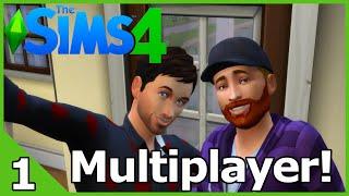 SIMS 4 MULTIPLAYER! | Ep. 1 - Love Triangle Already?? (S4MP Mod)