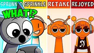 Gray Sprunki Incredibox React to ALL SOUNDS Sprunked VS Sprinkle & Retake Rejoyed Incredibox Sprunki