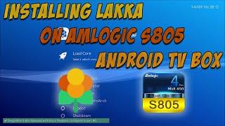 Installing Lakka on Amlogic S805 Android TV Box (OttBox MXQ)