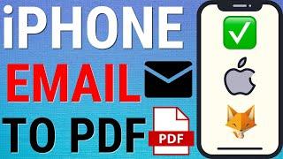 How To Save Emails As PDF On iPhone & iPad