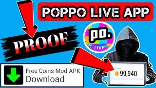 poppo live mod apkpoppo live free coins mod apk100%proof videopoppo live unlimited coin hack️