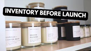 How Much Inventory Should You Have Before Launching Your Candle Biz? How Many Different Scents?