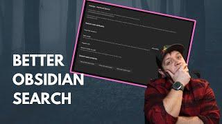 Simplify Obsidian Search