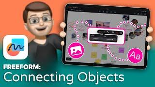 Freeform: Adding Lines, Arrows and Linked Connectors  |  Complete Guide for iPad (5/9)