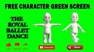 The Royal Ballet Dance l 3D Animation Blender green screen VFX