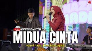 MIDUA CINTA - NAZMI NADIA X KRISHNA SAGARA [LIVE ANGKRINGAN TEH ITA]