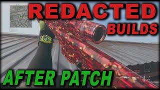 AFTER PATCH...REDACTED WEAPON BUILDS...How to build redacted weapons after today's patch with new HQ