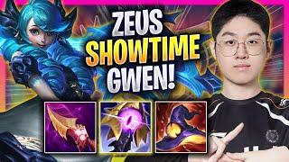 ZEUS SHOWTIME WITH GWEN! - HLE Zeus Plays Gwen TOP vs Aatrox! | Season 2025