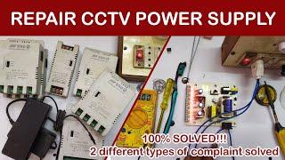 ERD SMPS Repair step by step | CCTV SMPS Repair | Repair power supply