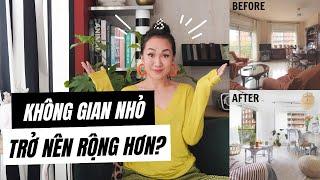 Bố trí nội thất | BỐ TRÍ GIÚP NHÀ BẠN TRÔNG RỘNG HƠN | Kat Studio