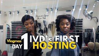 Detty December Vlogmas: IVD MOVED TO NIGERIA/ Her First Hosting DAY 1