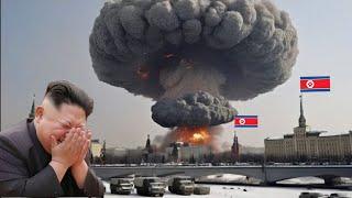 Huge Explosion Occurs in Pyongyang City! US Stealth Missile Destroys 75% of North Korean Capital