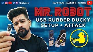 Mr. Robot - USB Rubber Ducky Setup + Attack Tutorial