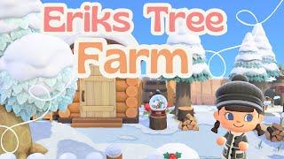 Cozy Tree Farm | Winter Christmas Cottagecore Island | ACNH Animal Crossing New Horizons