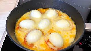 I have never eaten eggs so delicious! Simple and easy to prepare!