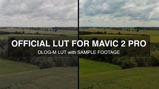 DJI Official LUT For Mavic 2 Pro DLOG M | Sample Footage