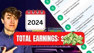 How Much I Made Selling Beats In 2024