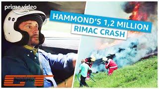 Richard Hammond's Rimac Car Crash | The Grand Tour | Amazon Prime Video NL