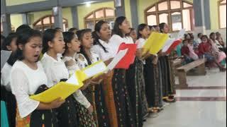 LAGU KOOR PASKAH " KUPERSEMBAHKAN " SMPK SADAR RANGGU TERBARU 2022