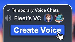 Setup Join To Create Voice Channel On Discord