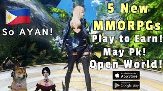 5 NEW MMORPGS - Play to Earn, May Pk! Para sa Android/IOS (No Vip & Vip) Open World May 2022 Part 2