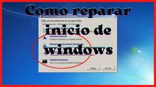  Como reparar Inicio de Windos 7 - master boot record