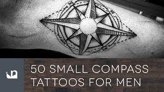 50 Small Compass Tattoos For Men