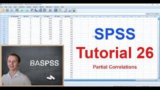 SPSS #26 - Partial Correlations