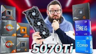 Which CPU does the RTX 5070 Ti really need? The BEST combination?