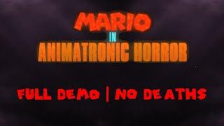 Mario In Animatronic Horror | Two Nights DEMO | Full walkthrough No Deaths