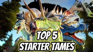 TOP 5 STARTER TAMES TO TAME FIRST IN ARK SURVIVAL EVOLVED 2022!!