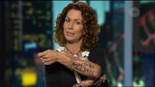 Kitty Flanagan on cops with tattoos - The Project