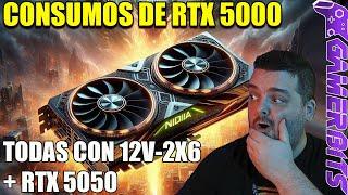 Seasonic habla de los consumos de las NVIDIA RTX 50, todas con conector 12V-2X6