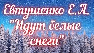 Евтушенко Е.А. Идут белые снеги...