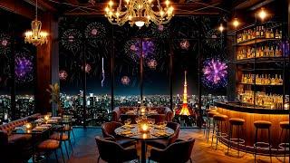 Exquisite Jazz Saxophone Music in Tokyo Luxury Bar Ambience  Relaxing Background Music to Good Mood